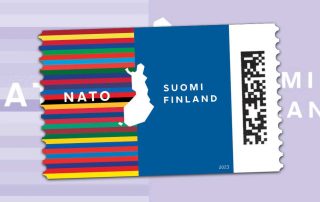 NATO-postimerkki - Suomi - 6.9.2023